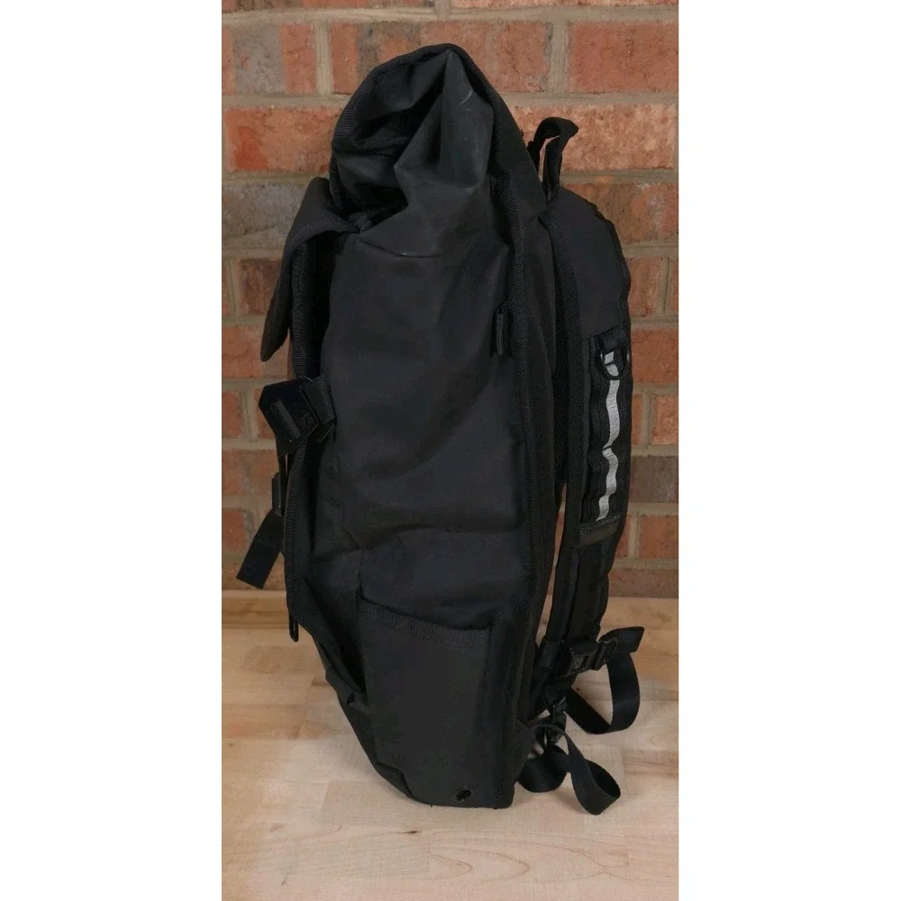 Chrome Industries Bravo 2.0 Backpack Black Weatherproof Rolltop Laptop Bag